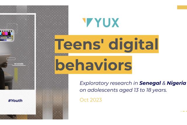 Exploring Teens' Digital Behaviors in Africa